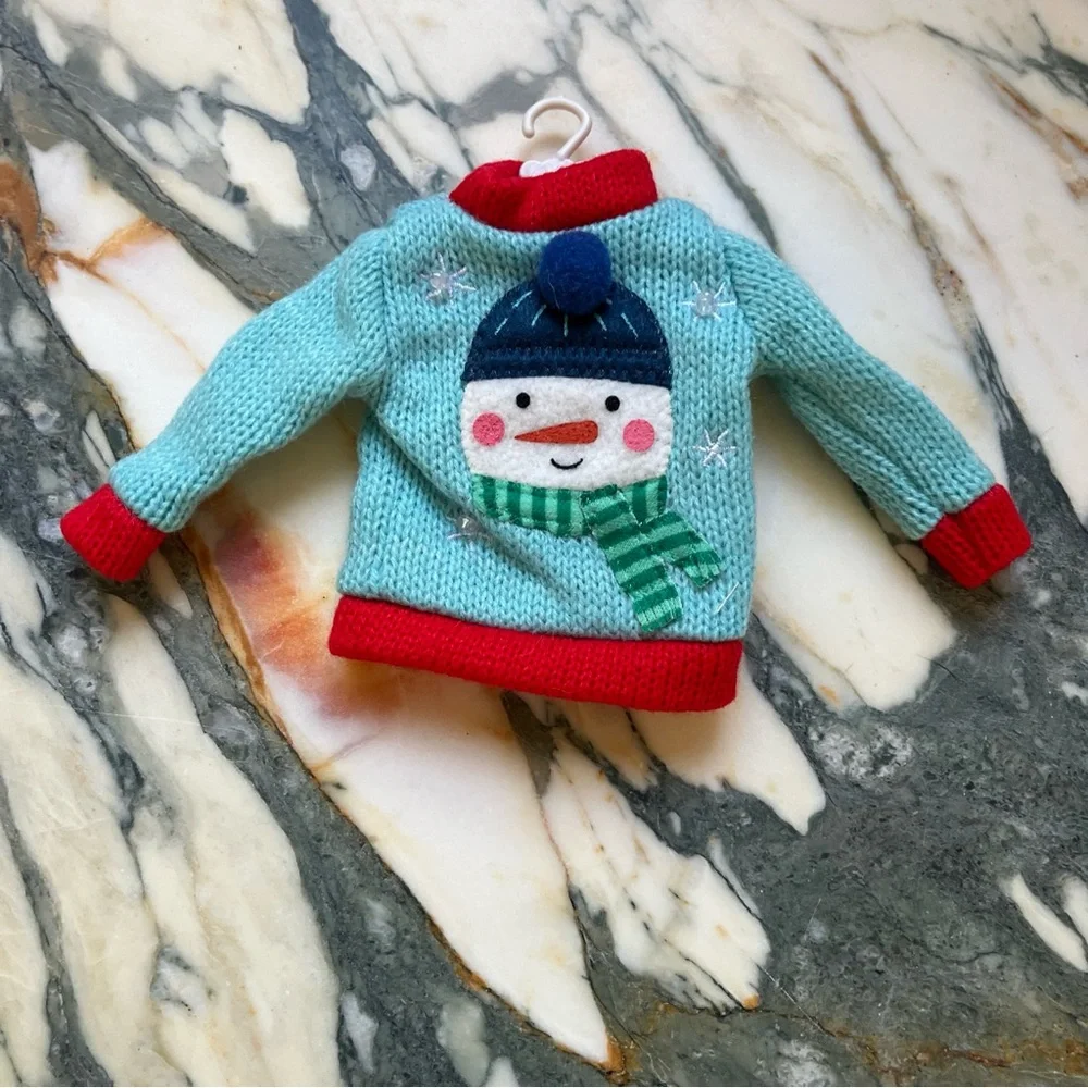 TARGET WONDERSHOP KNIT SWEATER ORNAMENTS 2CT